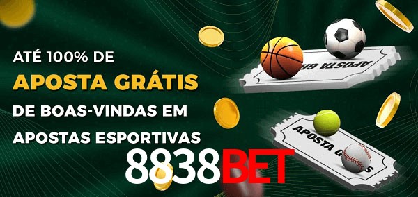 8838bet Ate 100% de Aposta Gratis